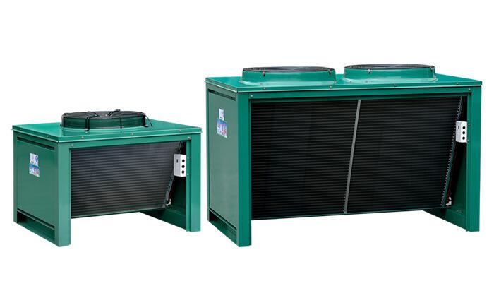 我公司生产的风冷冷凝器主要有四种形式:fnh型,fnv型,fnvb型,gp型,fnh