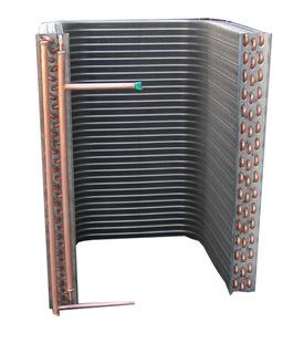 华信 冷凝器 翅片盘管 表冷器 风冷 铜管换热器厂家供应